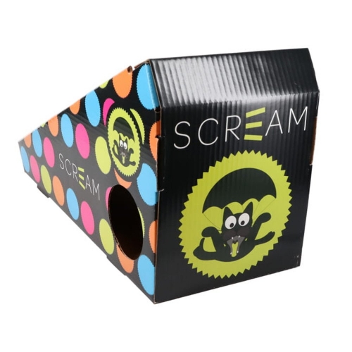 Scream INCLINE CAT SCRATCHER Loud Multicolour 48x20x25cm